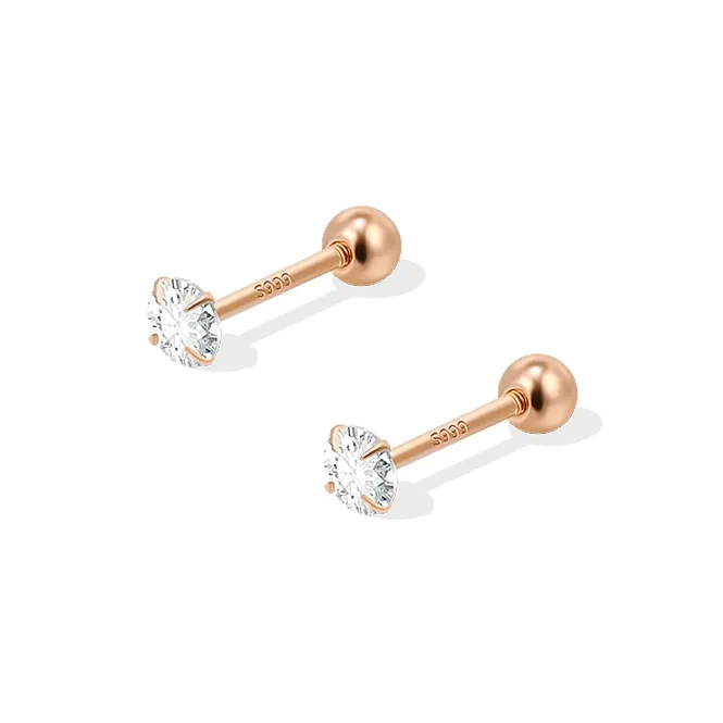 Daisy Dream Full Sterling Silver Stud Earrings Women's-5