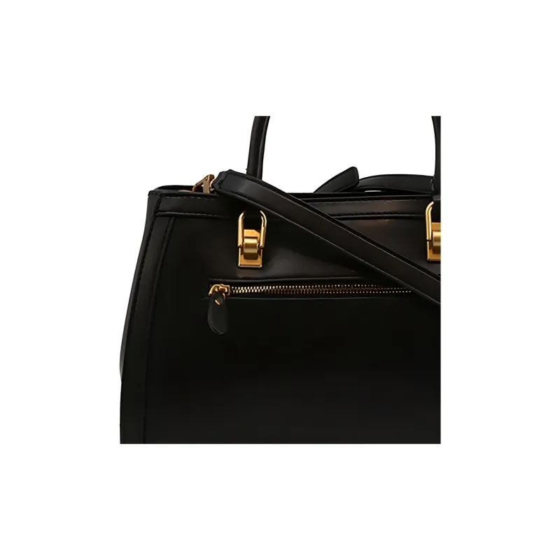 GUESS Artificial Leather Crossbody One Shoulder Clutch Regular Women's Black-4