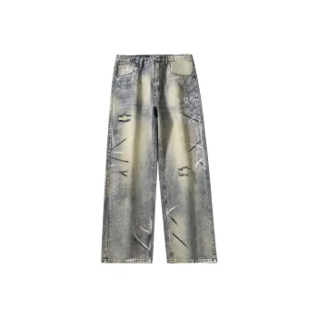 KM Jeans Unisex Vintage Blue