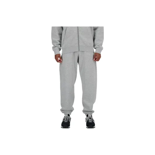 New Balance Sport Essentials Fleece Jogger Knitted Sports Pants Men's Gray