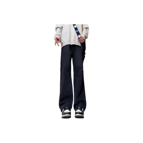 colour-block track pants Blau