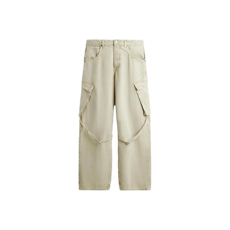 ZARA Jeans Men Light Khaki-0