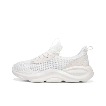 361° Cushioning, Breathable, Lightweight Low Top Casual Shoes Women's Feather White Lotus Seed White