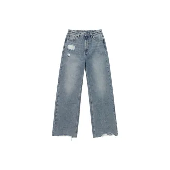 Mishkanyc Jeans Unisex Blue