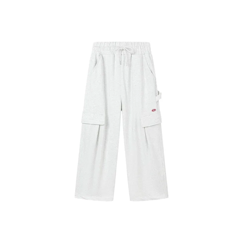 MOONWAV Winter Knitted Fabric Sports Sweatpants Unisex-0
