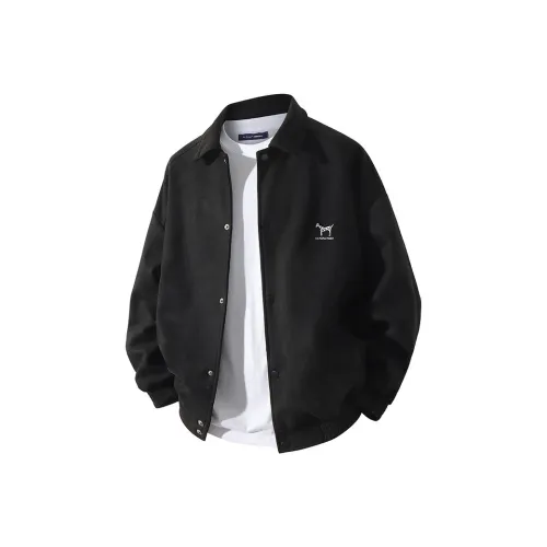 FAX FOR FMACM Jackets Coats Unisex Midnight Black