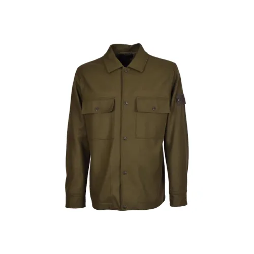 STONE ISLAND Ghost Piece Button Up Overshirt