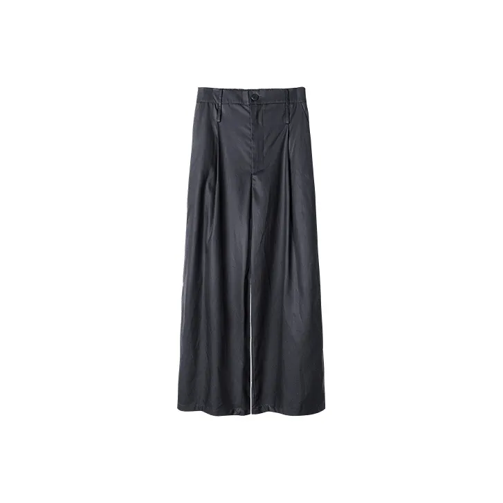 HUANXIANGZHE Casual Pants Unisex Black-0
