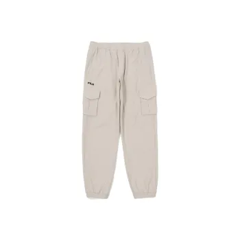 FILA Knitted Sweatpants Unisex Beige
