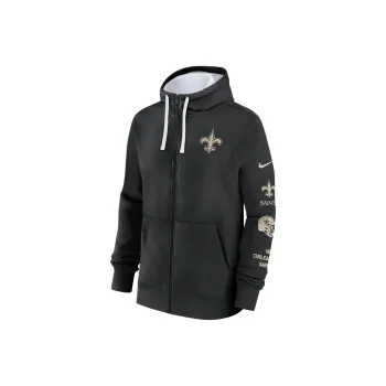 Nike New Orleans Saints Club Men's Nike Nfl Full-Zip Hoodie