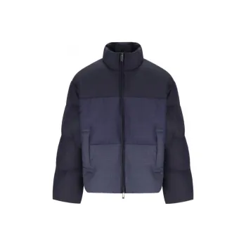 EMPORIO ARMANI Funnel Neck Zipped Padded Jacket