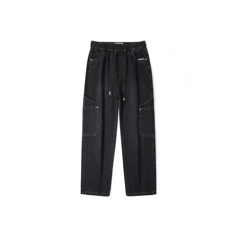 MindBridge Jeans Unisex Black Gray-0