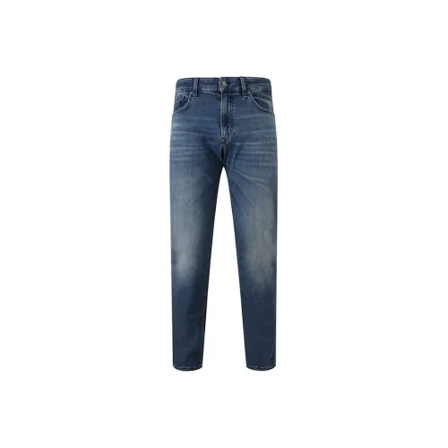 HUGO BOSS SS24 Jeans Men's Dark Blue