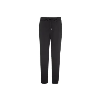 DAVID NAMAN Knitted Sweatpants Men Navy Blue