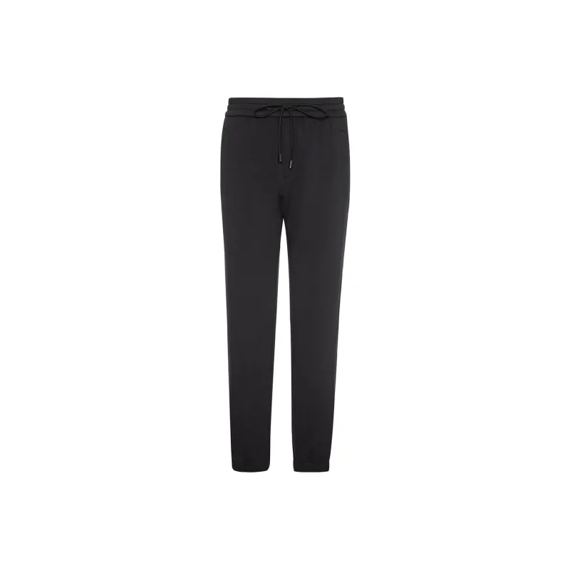 DAVID NAMAN Knitted Sweatpants Men Navy Blue-0