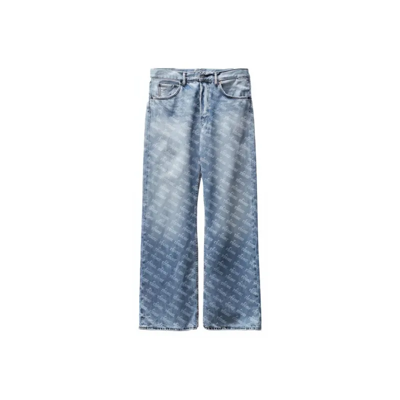 RHIME USA Jeans Unisex Blue-0