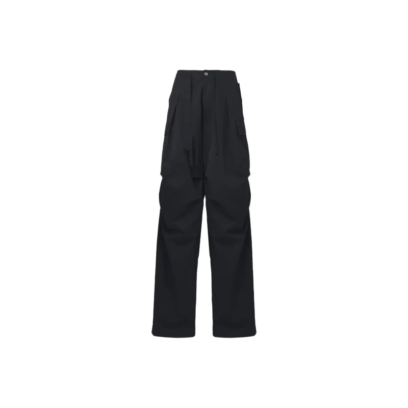 Alexander McQueen Pleated Cargo Trousers-0