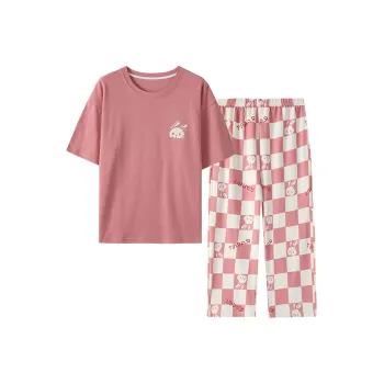 Lan Miao Pajama Set Women's Rose