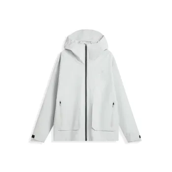 XTEP Trench Coat Men's Light Mist Gray