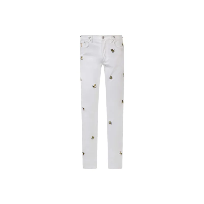 DIOR x KAWS FW23 Jeans Men's White-0