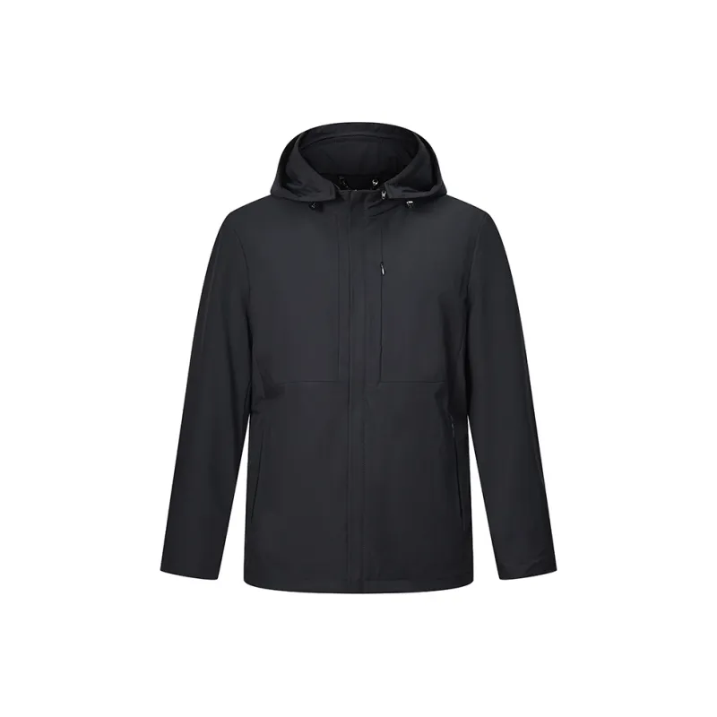 RARE Nikol Parka Coat Men's Black-0