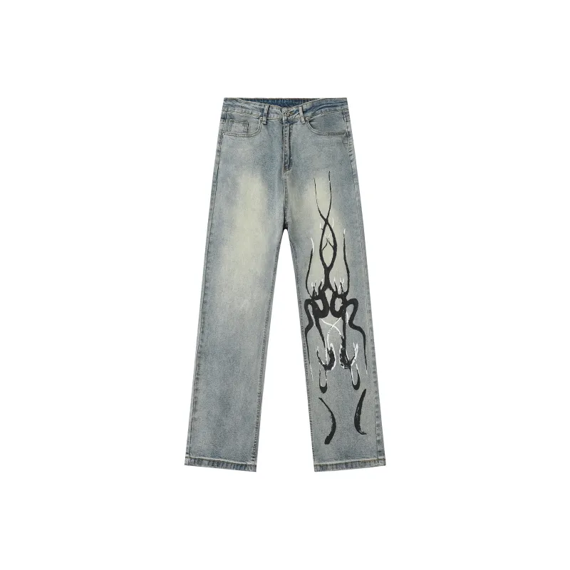 Michael Rock Jeans Unisex-2