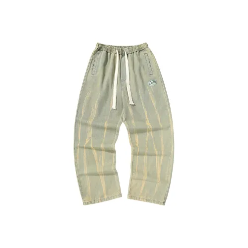 BIRDTALK Jeans Unisex Yellow Mud
