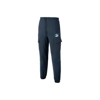 PUMA Knitted Sweatpants Men Blue