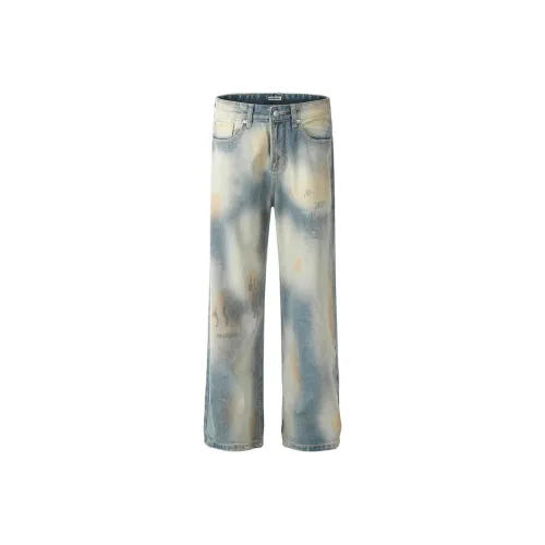 Pirkadat Jeans Unisex Brown Blue