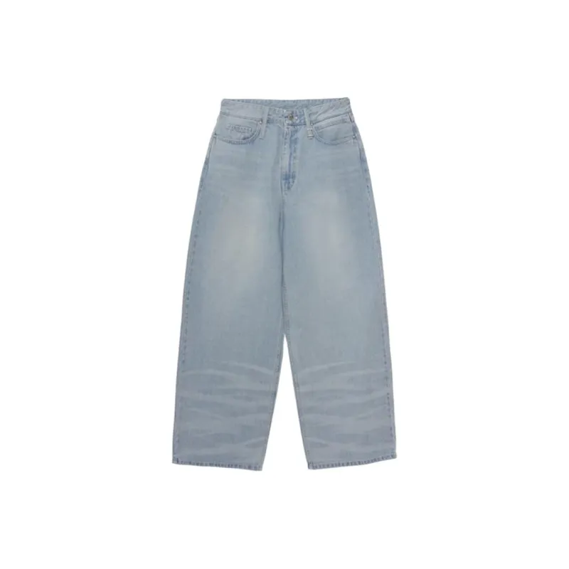 WOOYOUNGMI Washed Jeans-0