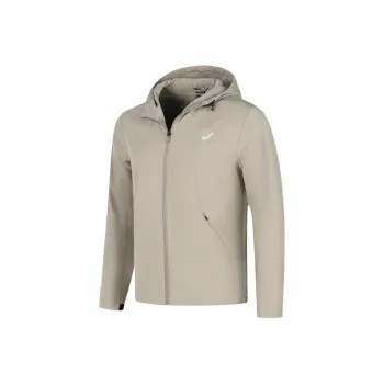 Asics Men Running Jackets Coats Men's Khaki