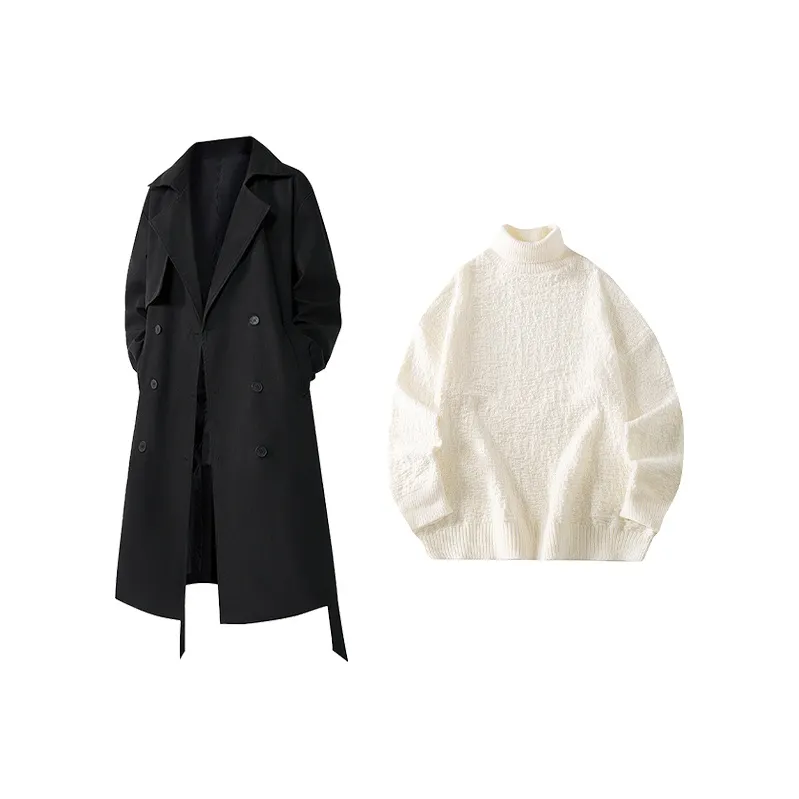 RED DRAGONFLY Trench Coat Unisex-14