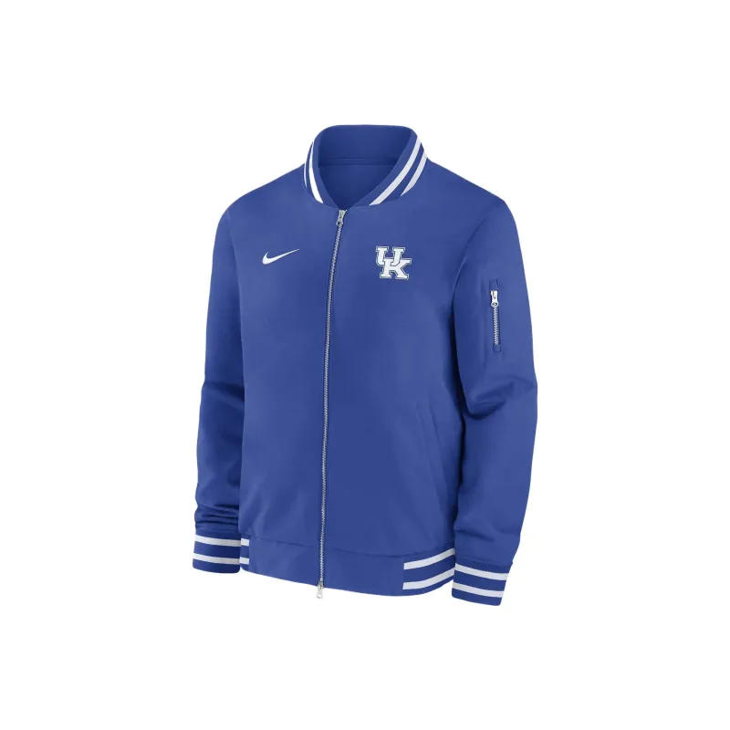 Nike Kentucky Wildcats Sideline Men's Nike College Full-Zip Bomber Jacket-0