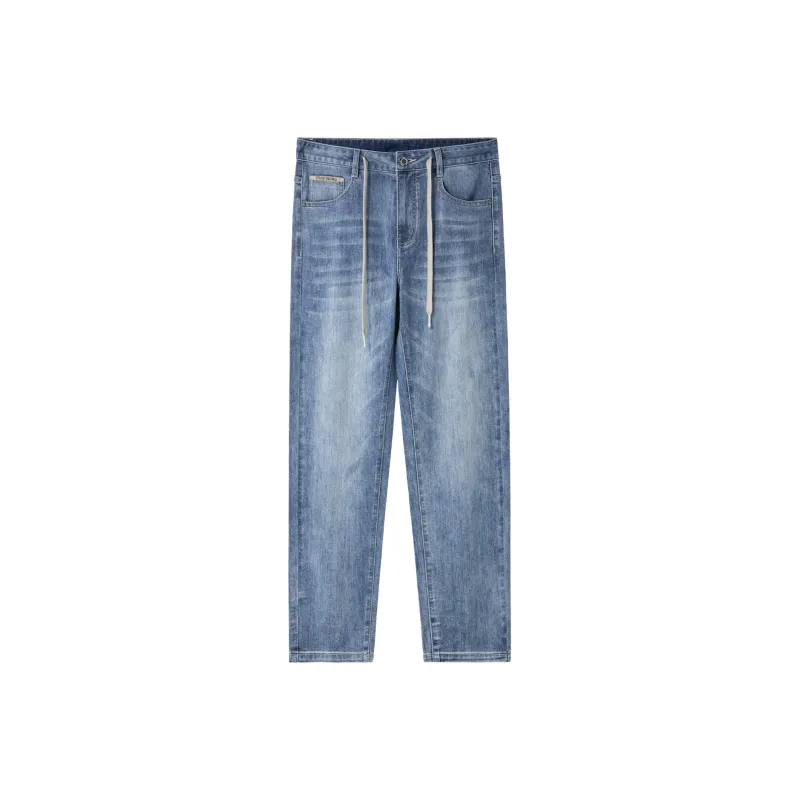 HLA Jeans Men Blue Gray Denim Gradient Medium 23-0