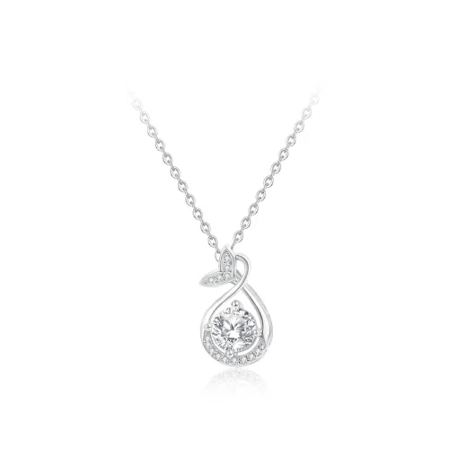 Love Link 999 Fine Silver Necklaces Women's