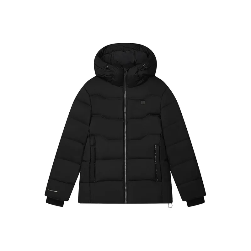 FILA Down Jacket Men's Jet Black-0