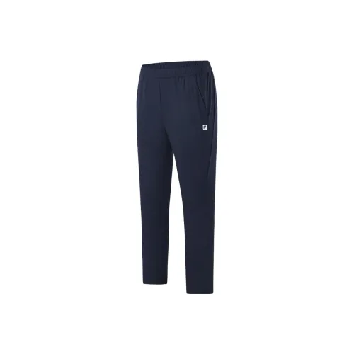 FILA Knitted Sports Pants Men's Royal Blue