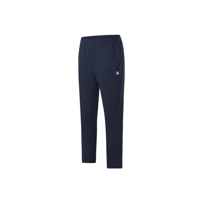 FILA Knitted Sports Pants Men's Royal Blue-0