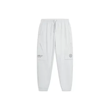 LiNing Knitted Sports Pants Men's River Stone Gray