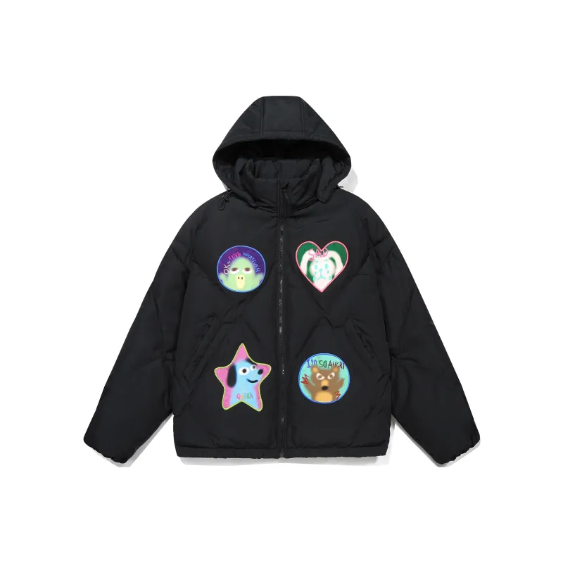 Guuka Down Jackets Unisex Black-0