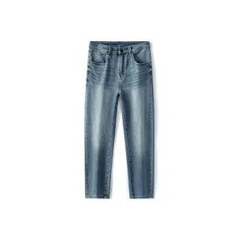 Jeep Straight Fit Mid-Rise Loose Fit Bootcut Jeans Unisex