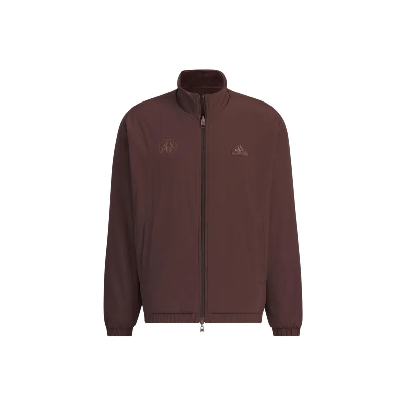 Adidas FW24 Jackets Coats Unisex Dark Gray Brown-0