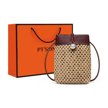 PT'SON PE Polyethylene Underarm Shoulder Bag Regular Women's Coffee