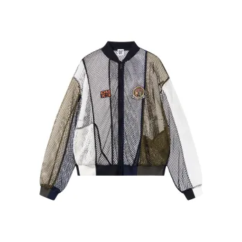 BLINDNOPLAN Jackets Coats Unisex Multicolor Patchwork