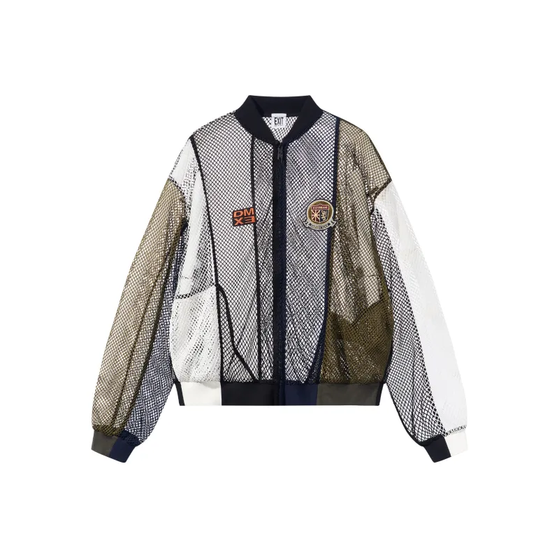 BLINDNOPLAN Jackets Coats Unisex Multicolor Patchwork-0
