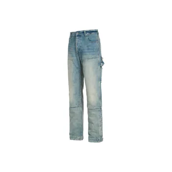 11ESTRANGER Jeans Unisex Washable Blue