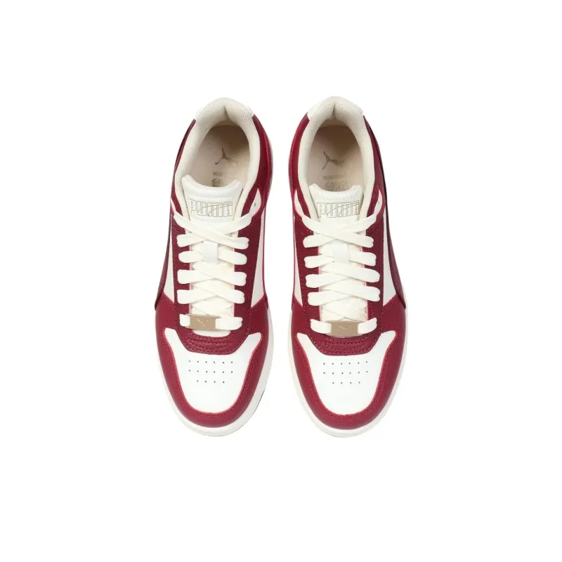 PUMA Rebound Joy Anti Slip Wear Resistant Low Top Basketball Shoes Men's Red-3