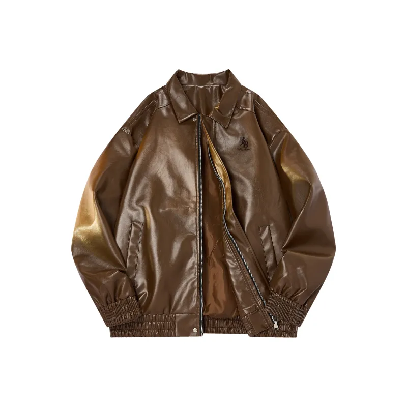 ROBINHOOD Leather Jacket Unisex-8