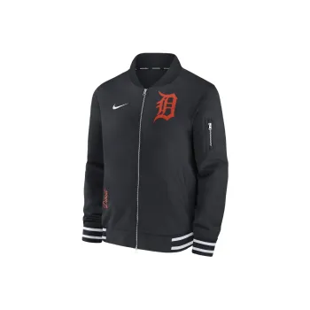 Nike Detroit Tigers Authentic Collection Jackets Coats Men's Black