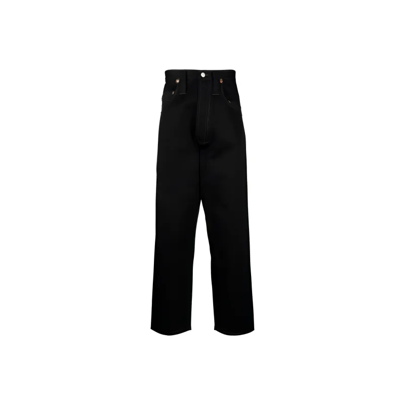 JUNYA WATANABE X Levi's Decorative stitching Mid rise Drop crotch Jeans-0